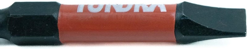 Tundra Tools #8-10 Impact Screwdriving Slotted Bits, 5 pack, impact rated for impact drivers - Image 3
